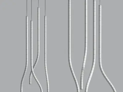 LIBRA Modular Suspended Lights 3D model