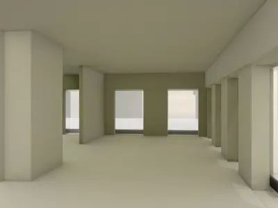 Building Office Archmodel  Construction 3D model