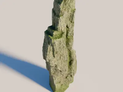 Rock 4 Low-poly 3D model