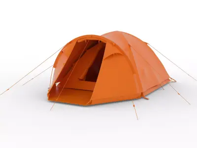 Tent House 3D model