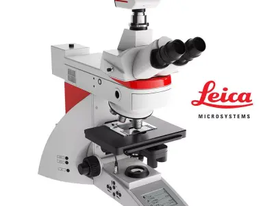 Leica DM Microscope 3D model