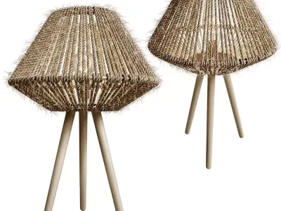 Rags Floor Lamp 3D model