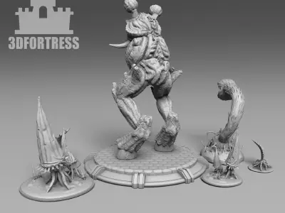 Alien Creature 3D print model