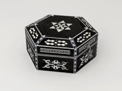 Jewelry Box 02 3D model