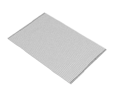 Carpet persian rug 3D model