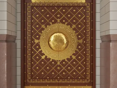 Masjid Al Nabawi door 3D model