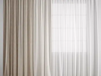 Curtain 352 3D model