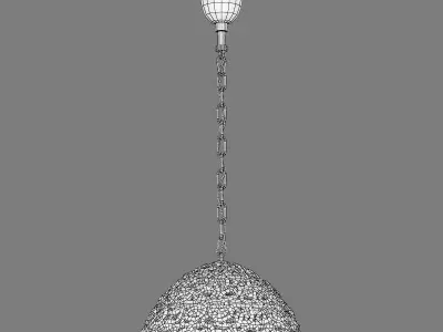603110 Murano Lightstar Chandelier 3D model