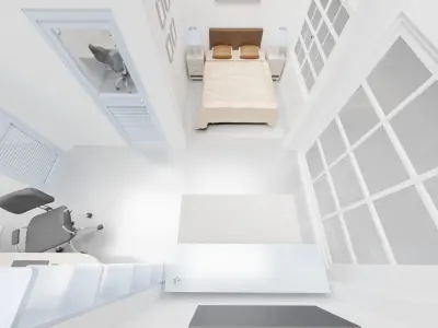 Single house model 3D model