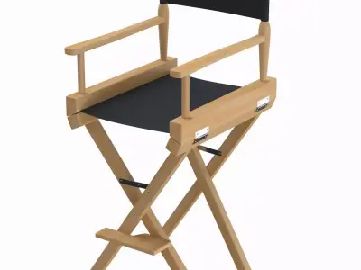 Movie Director Chair 3D model