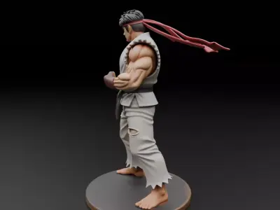 Ryu Street Fighter 3D print model purchase