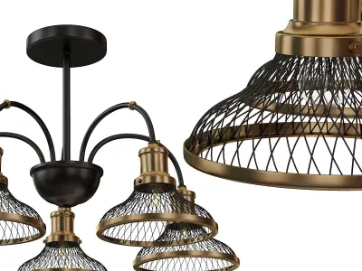 Stilfort Feloria chandelier 3D model