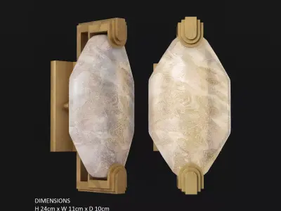 Fine Art Lamps Allison Paladino 872650 3D model