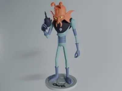 Kid Cosmic Chuck 3D print model