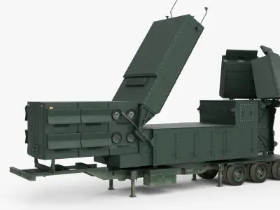  Field Radar Unit Dark Green Dusty Rigged 