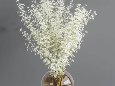 Collaction Plants Bouquet 04 3D model