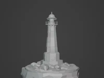  lighthouse 3D model