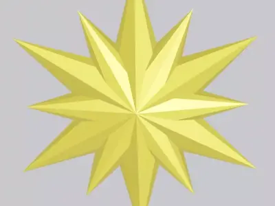 3D Star Sirius 3D model