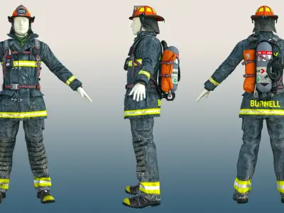 Everyday - Firefighter Outfit for G8M & G9
