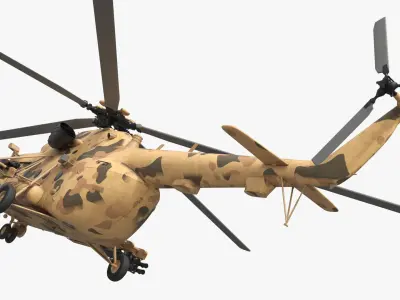  Tactical Military Helicopter Simplified 