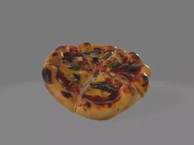 Pizza 3D print model