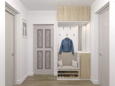 Hall Interior 3D Model 3D model