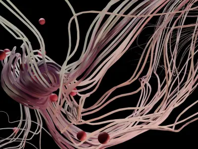 Abstract Curve V1 3D model