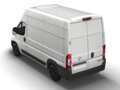 Vauxhall Movano Van L2H3 2022 3D model
