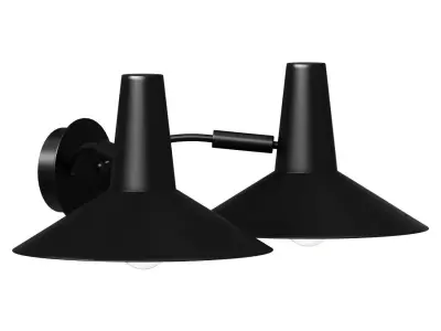 Arne Jacobsen AJ 50 Outdoor Wall Light for Louis Poulsen 3D model