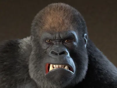  Rigged Gorilla 