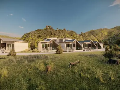 BUNGALOW HOUSES 3D model