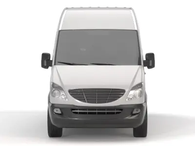 Generic Van 02 3D model