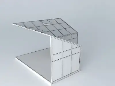 Winter garden 3 Free 3D model