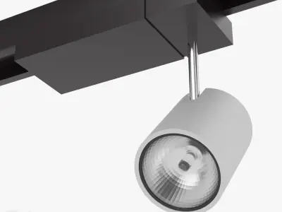 Zumtobel Vivo M spotlight 3D model