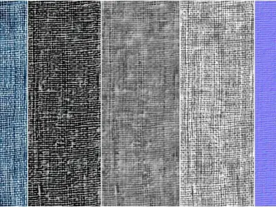 Jean fabric VOL02 4K Seamless PNG PBR Textures Texture