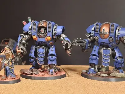 Dark Techno - Servobots 3D print model