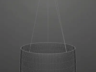 Luxurious Ceiling Lamp 3D model