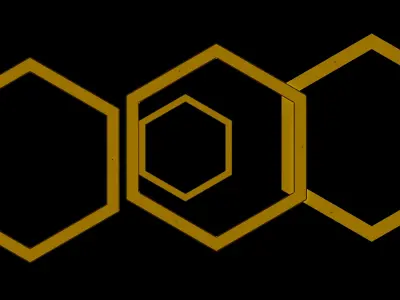 Geometric Lighting Pendant 3D model