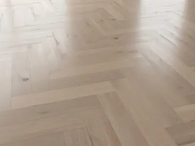  Parquet Oak Vergne Brushed set 4 3D model