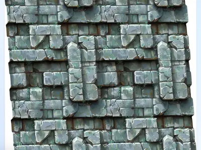 Stylized Wall Seamless Texture Texture