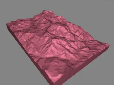Terrain 6 3D model