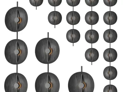 Mito Wall lamp by Radilum 3D model