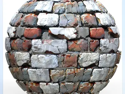 Stylized Wall Seamless Texture Texture 98