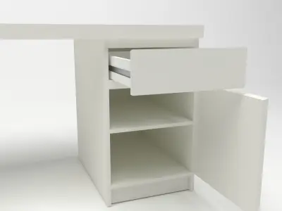 MALM Desk 3D model