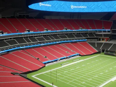 Mercedes-Benz Stadium Atlanta 3D model