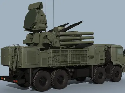  SA-22 Pantsir-S1 battery 