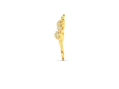 Women Pendant 3DM STL OBJ FBX Render Details 3D print model