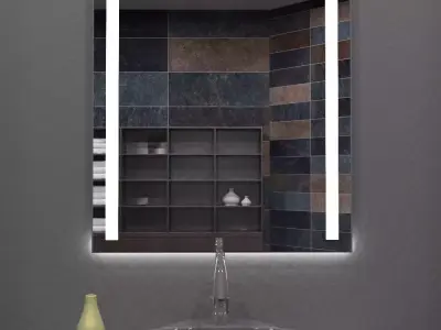 Illuminated Mirror 24 3D model