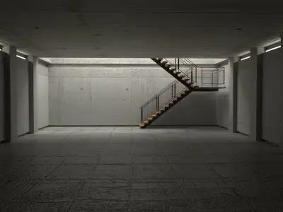 Empty Room  3D model