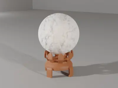 Moon Lamp 3D model purchase